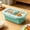 I, variant on Clearance Sale | Collapsible Silicone Food Storage Container with Lid, Space-Saving Reusable Bento Box, 850ml, Mint Green
