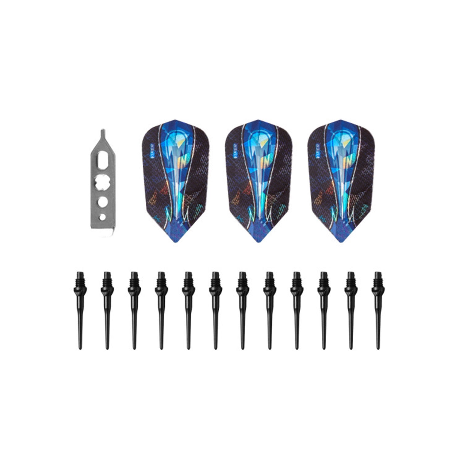 Viper Astro 80% Tungsten Professional Soft Tip Dart Set, Red, 18 Grams
