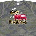 thumbnail image 4 of Inktastic My Mom is a Firefighter with Fire Truck Boys or Girls Baby Bodysuit, 4 of 5
