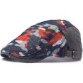 thumbnail image 3 of CoCopeaunts Newsboy Cap Summer Cotton Flat Cap Ivy Caps Men Women Newsboy Cabbie Driver Solid Color Casual Camouflage Beret, 3 of 7