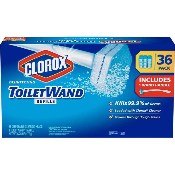 Clorox Toiletwand Refills + Wand 36ct