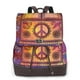 thumbnail image 1 of Disketp Peace And Love Mochila de Cuero para Mujer, Bolso de Espalda Antirrobo con Estilo para Viaje, Trabajo y Uso Diario, 1 of 4