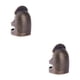 thumbnail image 4 of Cateissary Vintage dedal anillo costura acolchado cobre cubierta dedo Protector prensa herramienta Accesorios METRO 2piezas, 4 of 6