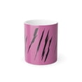 thumbnail image 2 of Effete Feline Claw Marks Scratch Color Morphing Mug, 11oz, 2 of 8