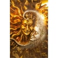 thumbnail image 2 of Moon and Sun Carnival Mask Decorations, Venice, Veneto, Italy, Europe, World Culture Stretched Canvas Wall Art by Guy Thouvenin Sold by Art.Com, 2 of 5