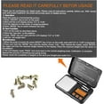 thumbnail image 3 of Durable Digital Scale, 200g Capacity x 0.01g Resolution, Features Transparent Protective Cover And Shell Design, 3 of 5