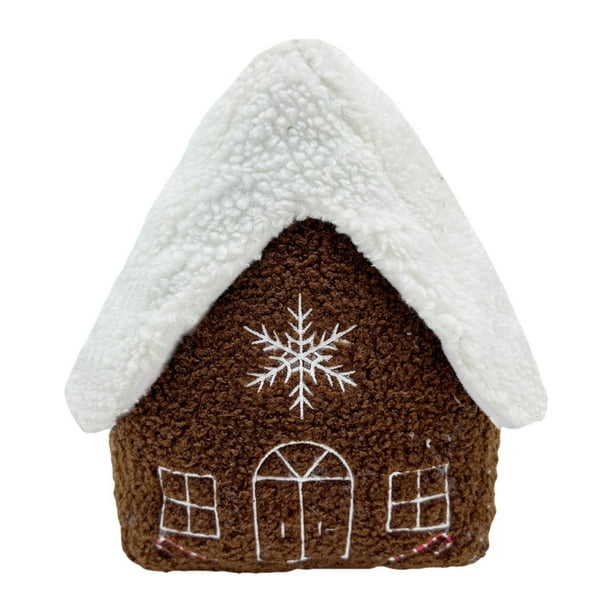 Casa de jengibre: una bonita decoración para el hogar, ideal para fiestas navideñas en interiores. Estilo A