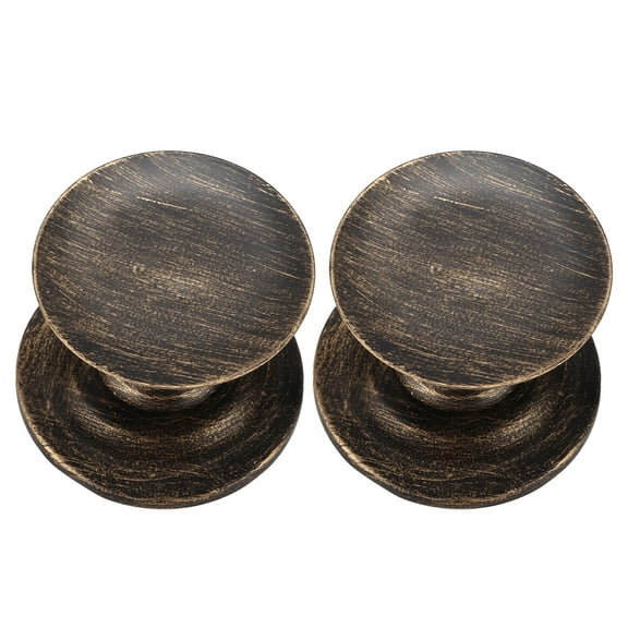 EBTOOLS Candle Holders,2Pcs Candle Holders Iron Pillar Retro Simplistic Sturdy Candle Pedestal For Wedding Party Home