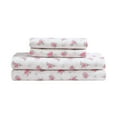 thumbnail image 2 of Betsey Johnson Bow Stripe White & Light Pink & Hot Pink Full Comforter Set, Cozy Bedding with Shams, Machine Washable, 2 of 7