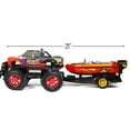 thumbnail image 5 of Speed Max King Friction-Powered Toy Truck with Speed Boat & Trailer – Play Vehicle Set, 5 of 8