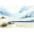 thumbnail image 4 of Isabelle Z 24x17 Black Modern Wood Framed Wall Art Titled - Sandy Beach I, 4 of 6