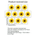 thumbnail image 2 of Harpi Wall Decals Clearance Sunflowers, Flowers, Flowers, Wall Stickers With Double-sided Visible Mirrors, Glass Stickers, Self-adhesive Wall Stickers, Set Of Sheets, 2 of 6