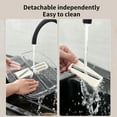 thumbnail image 4 of Vegetable Washing Basket with Stainless Steel Cutting Tools | Strain, Wash, and Drain Produce | Kitchen Colander and Slicer Set for Fruits and Vegetables | Multi-Function Food Prep And, 4 of 9