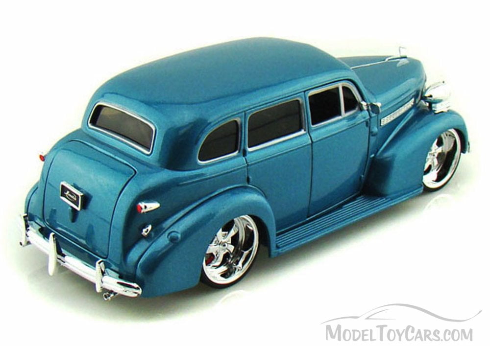 1939 Chevy Master Deluxe, Blue - Jada Toys Bigtime Kustoms 90224 - 1/24  scale Diecast Model Toy Car (Brand New, but NOT IN BOX)