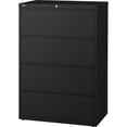 thumbnail image 4 of Hirsh Industries B691008 36 in. HL10000 Series Lateral File with 4-Drawer - Light Gray, 4 of 4