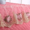 thumbnail image 3 of Lace Ruffle Floral Washing Machine Dust Cover Protection Front Durable Soft Home, 3 of 4