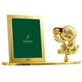 thumbnail image 3 of Matashi Home and Table Top Ornament Photograph Memory Keeper Puppy Picture Frame by  Choose Gold or Silver Silver, 3 of 4