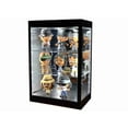 thumbnail image 3 of Showcase 3 Tier Display Case with Mirror Back Panel and LED Lights for 1/64-1/18 Scale Models, 3 of 5