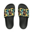 thumbnail image 2 of Pisces Zodiac Men's PU Slide Sandals, 2 of 4