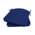 thumbnail image 6 of koolsoo Chair Cushion Garden Seat Pad with Ties Floor Pouf Mat Soft Multipurpose Seating Pillow Floor Cushion for Living Room Sofa , Blue, 6 of 8