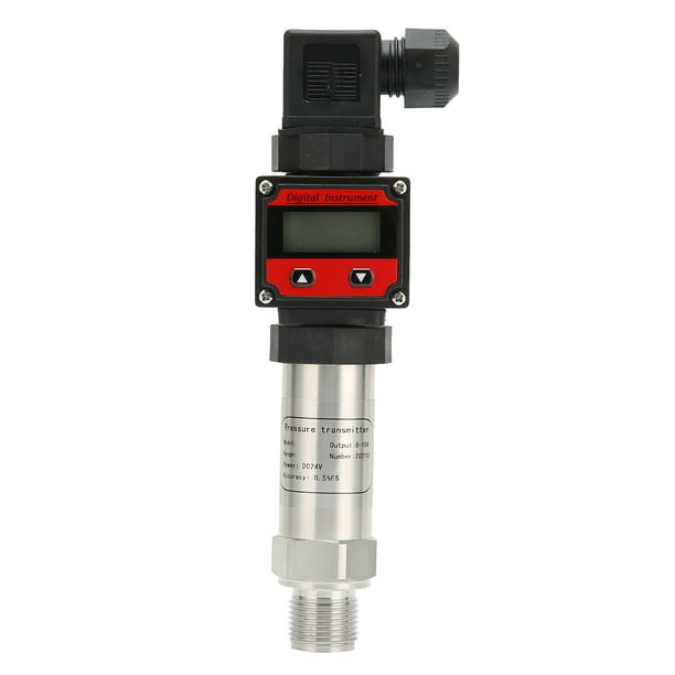 Pressure Sensor Aluminum Alloy Air Water Sender Digital Display LCD