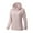 Pink, variant on Women's Jackets Plus Size with Hood Under $15 Solid Color Detachable Cap Breathable Thin Sunscreen Coat Jacket
