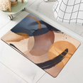 thumbnail image 6 of Diatomaceous Earth Bath Mat,Modern Shapes Colorful Abstract Non-Slip Volume Super Absorbent Fast Drying Eco-Friendly Easy to Clean for Bathroom Kitchen Door mat 16×24Inch (40 * 60cm), 6 of 6