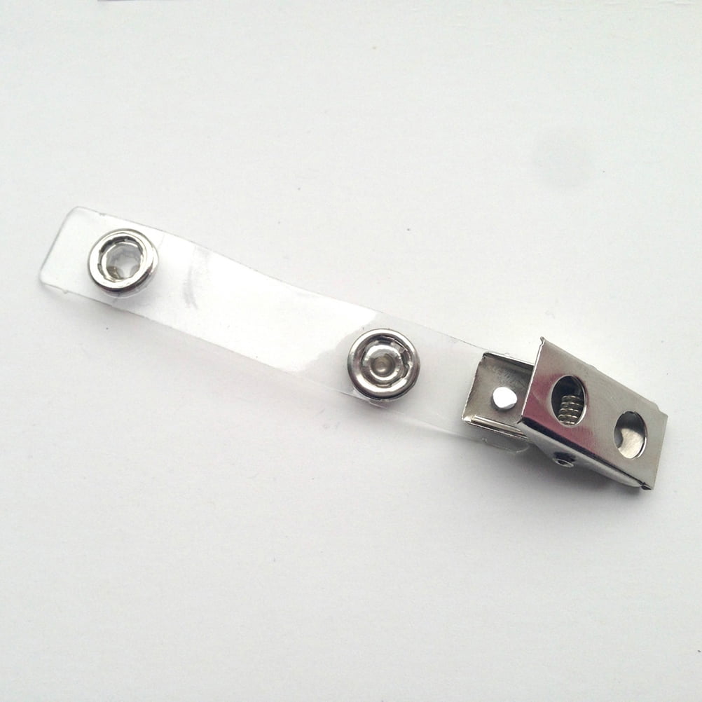 WORGEOUS  150 PCS Name Badges with Clips Neck Lanyards for Id