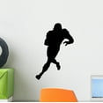 thumbnail image 1 of American Football Silhouette Wall Decal by Wallmonkeys Peel and Stick Graphic (12 in H x 8 in W) WM214080, 1 of 4