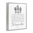 thumbnail image 3 of Stupell Industries Shabby Chic Always With You Emotional Quote Floral Jar Bouquets Gray Framed Giclee Art, 16 x 20, by Lettered and Lined, 3 of 8