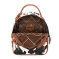 thumbnail image 4 of Mochila Montana West Wrangler Mini con estampado de vaca marrón WG133, 4 of 6