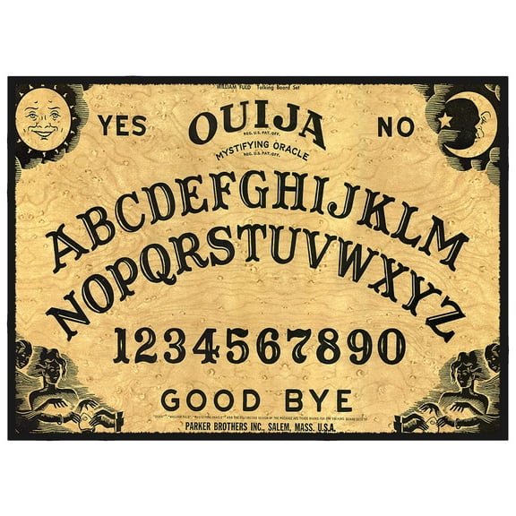 Whimsical Practicality's Ouija Board Edible Icing Image Cake Topper-1/4 Sheet or Larger