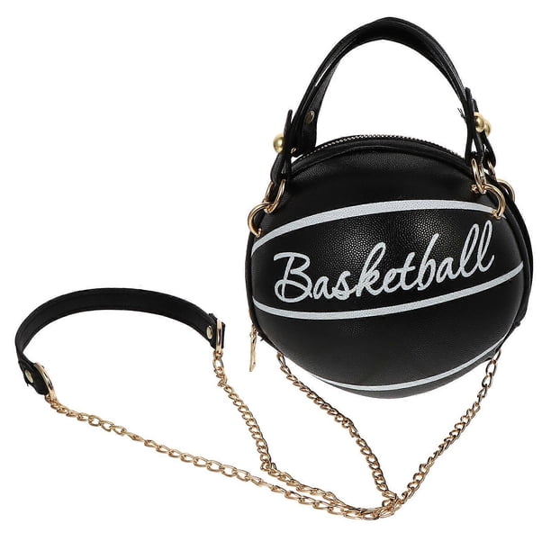 Small Round Bag 1Pcs Black PU Cross Body Bag Perfect Daily Size for Storage