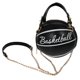 thumbnail image 1 of Small Round Bag 1Pcs Black PU Cross Body Bag Perfect Daily Size for Storage, 1 of 3