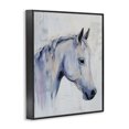 thumbnail image 2 of Stupell Industries Modern Majestic Spirit Horse Portrait Black Framed Giclee Art, 11 x 14, by Svetlana Aleynikova, 2 of 8