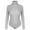 1- Turleneck - Grey, variant on Women's Henley Shirt Round Neck Button Down Ribbed Sleeveless Tank Top Long Sleeve Bodysuits