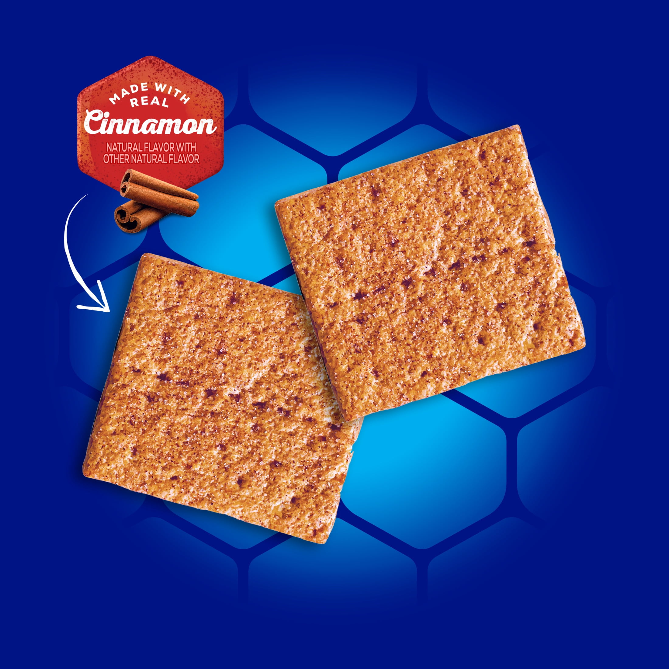 HONEY MAID Cinnamon Graham Crackers, Lunch Snacks, 14.4 oz