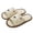 Coffee, variant on Womens Cute Bear Animal Shape Slippers Cotton Home Sandals Thick Sole Soft Non Slip Indoor Outdoor House Shoes (White, 6)