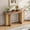 Natural, variant on OMCHOM Farmhouse Console Table,Rattan Narrow Table for Entryway Hallway and Living Room,Natural