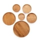 thumbnail image 2 of Matsuzay Maceta para flores suculentas, bandeja de goteo, platillo de madera, Base para maceta, para balcón, jardinería, plantación, Teteras Tipo 7, 2 of 6