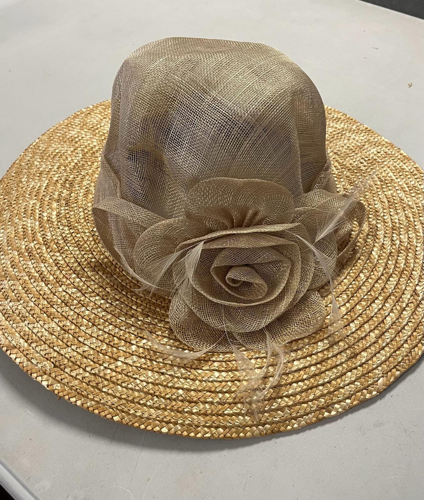 August Hats Range Wide Brim Hat (red) - Walmart.com