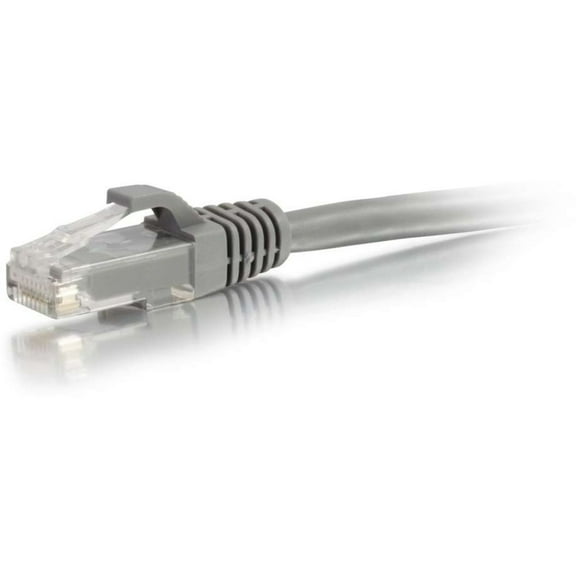 C2G 100ft Cat6a Snagless Unshielded UTP Network Patch Ethernet Cable - Gray - 100 ft Category 6a Network Cable for Network Adapter, Hub, Switch, Router, Modem, Patch Panel, Network Device - First End: