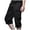 Black, variant on Mens Cargo Shorts Loose Fit Bermuda Cargo Shorts Men Casual Summer Fishing Outdoor Utility Shorts