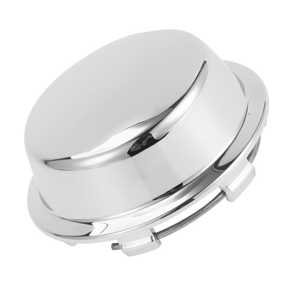 Unique Bargains 1 Pcs 74mm 2.91" OD Universal Car Wheel Hub Center Caps Durable Plastic Chrome Silver Tone
