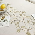 thumbnail image 4 of tablecloths Rectangular Rectangle Tablecloth Burlap Farmhouse Dining Table Cover Rustic Table Cloths Party Tablecloth Christmas Table Cloth (Rectangle/Oblong锛 x - Seats), 4 of 7