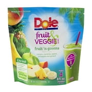 Dole Fruit & Veggie Blends Fruit 'n Greens Smoothies, 16 oz