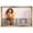 Bronze, variant on 11x8 Gold Bronze Wood Picture Frame - UV Acrylic, Foam Board Backing, Hanging Hardware