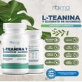 thumbnail image 4 of NAIMA L-Teanina y Glicinato de Magnesio, 100 Cápsulas | Suplemento Alimenticio 100% Puro| Ingredientes Naturales, Sin Aditivos | Relajación, Concentración, Alta Absorción, 4 of 9