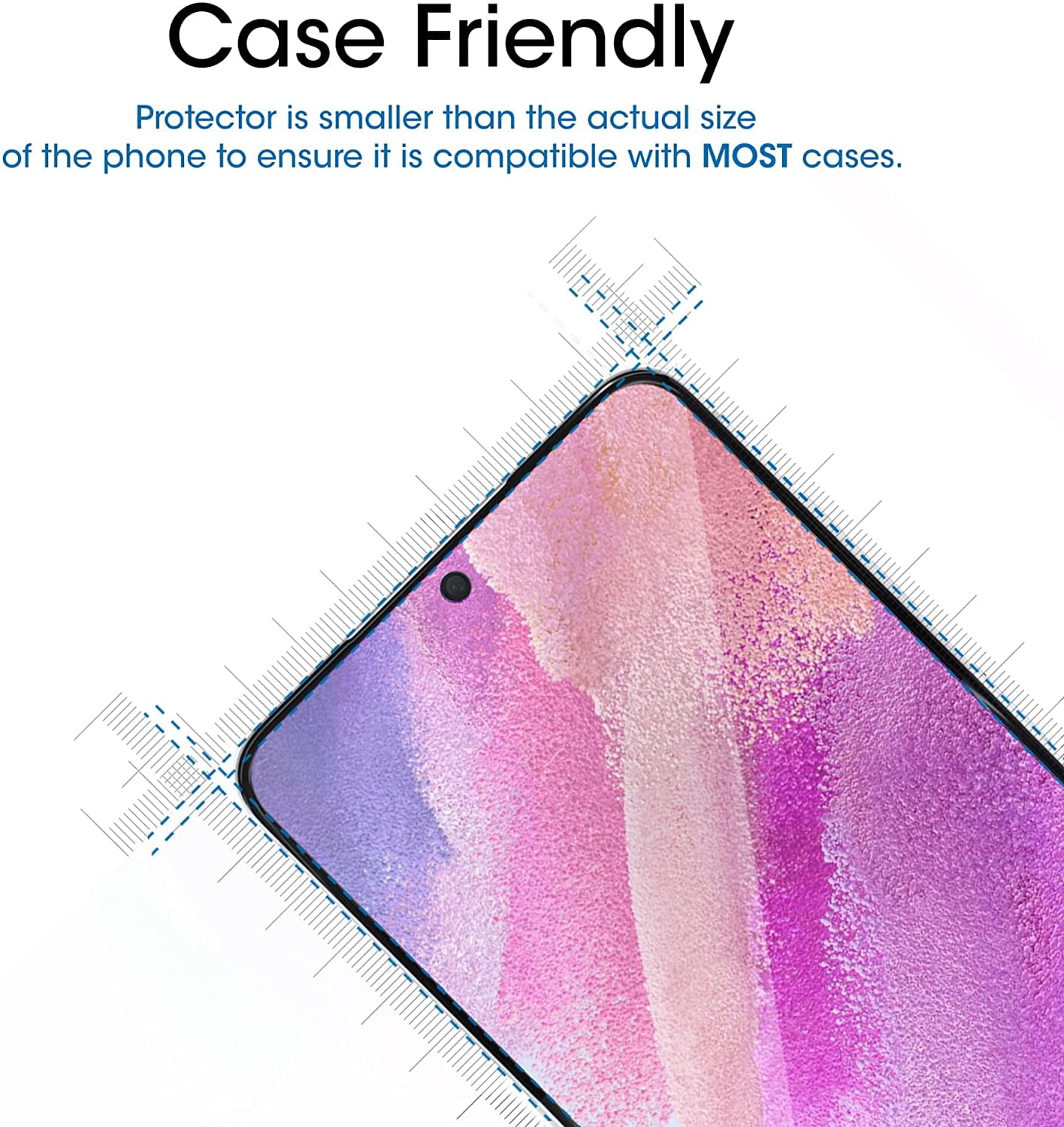 amFilm Galaxy S21 FE Screen Protector - Thumbnail 5