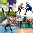 thumbnail image 6 of 1Pair/2Pairs/3Pairs Leg Sleeves Compression Long Knee Sleeve UV Protect for Men Women Sport Basketball Football, XXL, 6 of 7
